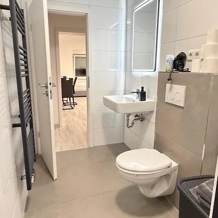 Messe Essen Ferienwohnung Apartment 2 Rooms 5 Beds - Free Parking - WiFi