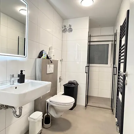 Apartment Messe Essen Ferienwohnung Apartment 2 Rooms 5 Beds - Free Parking - WiFi